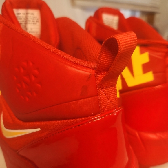 Nike Force Savage Pro Elite TD Cleat Size 15 Uni Red Yellow White main image 7